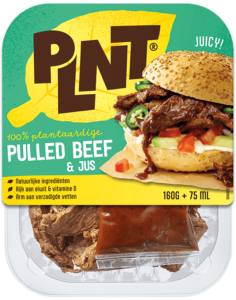 PLNT - Plantaardige Pulled Beef & Jus