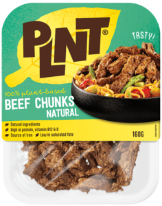 PLNT - Plant-based Beef Chunks Natural